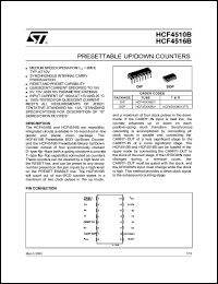 Click here to download HCF4516BM013TR Datasheet