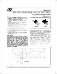 Click here to download KD1083 Datasheet