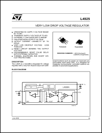 Click here to download L4925PD Datasheet
