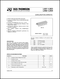 Click here to download L602-L604 Datasheet