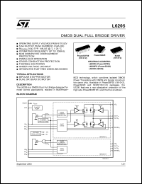 Click here to download L6205 Datasheet