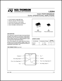 Click here to download LS204D Datasheet