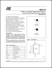 Click here to download M25P10-VMN6 Datasheet