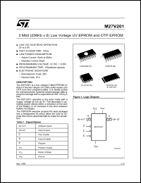 Click here to download M27V201-120XB6TR Datasheet