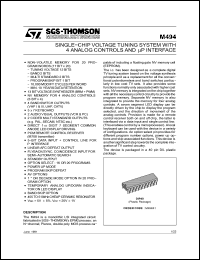Click here to download M494 Datasheet