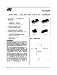 Click here to download M27W201-200NZ6TR Datasheet