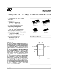 Click here to download M27W401-100K6TR Datasheet