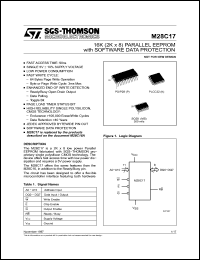 Click here to download M28C17-150MS6T Datasheet