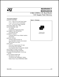 Click here to download M28R400CT Datasheet
