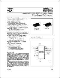 Click here to download M29F200B-120M3R Datasheet