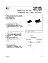 Click here to download M29W400BT120M1T Datasheet