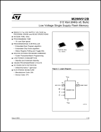 Click here to download M29W512B55K1T Datasheet