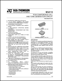Click here to download M34116 Datasheet