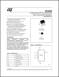 Click here to download M35080-MN6T Datasheet