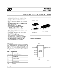 Click here to download M48Z58-70MH1 Datasheet