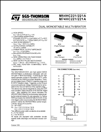 Click here to download M74HC221AM1R Datasheet