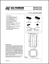 Click here to download M74HC238M1R Datasheet