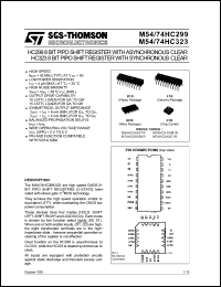 Click here to download M74HC299F1R Datasheet
