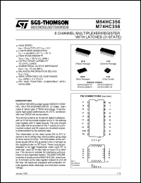 Click here to download M74HC356M1R Datasheet