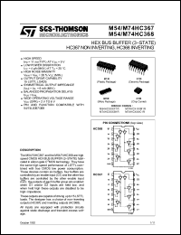 Click here to download M74HC367F1R Datasheet
