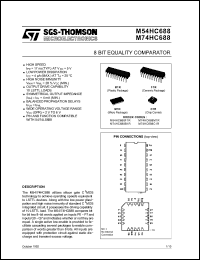 Click here to download M74HC688M1R Datasheet