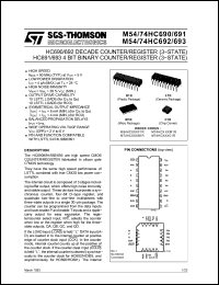 Click here to download M74HC693F1R Datasheet