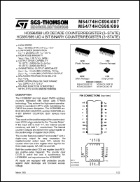 Click here to download M74HC696F1R Datasheet