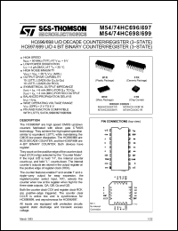 Click here to download M74HC696B1R Datasheet