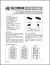 Click here to download M74HC7240F1R Datasheet