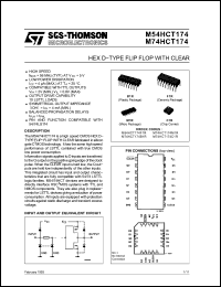 Click here to download M74HCT174B1 Datasheet