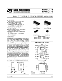 Click here to download M74HCT74C1 Datasheet