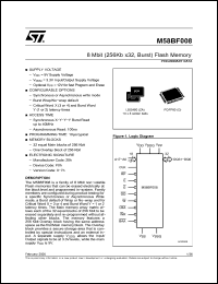 Click here to download M58BF008D Datasheet