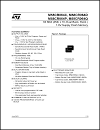 Click here to download M58CR064-ZBT Datasheet