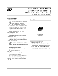 Click here to download M58CR064QZB Datasheet