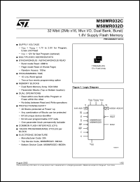 Click here to download M58MR032D120ZC6T Datasheet