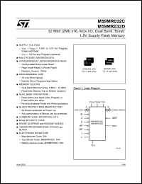 Click here to download M59MR032C120GC6T Datasheet