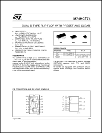 Click here to download M74HCT74-1 Datasheet