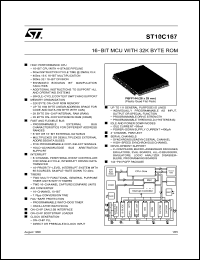 Click here to download ST10C167-Q6XX Datasheet