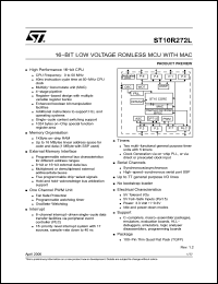 Click here to download ST10R272 Datasheet