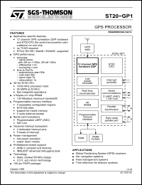 Click here to download ST20-GP1 Datasheet