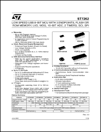 Click here to download ST72622K2B1 Datasheet