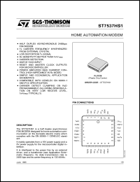 Click here to download ST7537 Datasheet