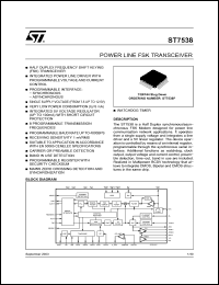 Click here to download ST7538 Datasheet