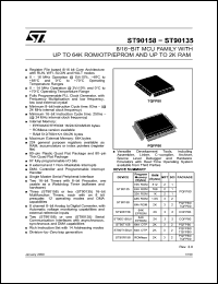 Click here to download ST90E158 Datasheet