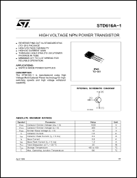 Click here to download STD616A Datasheet