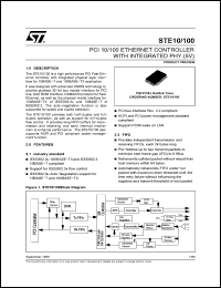 Click here to download STE100 Datasheet