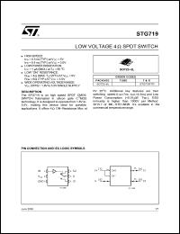 Click here to download STG719FTR Datasheet