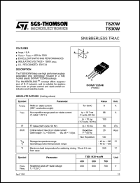 Click here to download T820-400W Datasheet