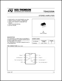 Click here to download TDA2320AN Datasheet