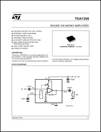 Click here to download TDA729913TR Datasheet